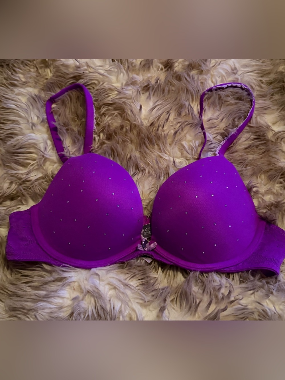 Victoria's Secret Rhinestone Push-Up Bra